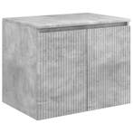 vidaXL Wand Gemonteerde Badkamerkast Betongrijs 62,5 x 44,5, Verzenden, Nieuw
