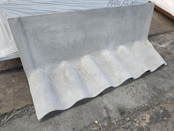 (60x) Vezelcement hulpstukken voor golfplaten SVK, Nieuw
