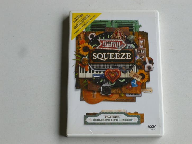Squeeze - Essential (DVD), Cd's en Dvd's, Dvd's | Muziek en Concerten, Zo goed als nieuw, Ophalen of Verzenden
