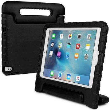 Kinder hoes iPad 9.7 Air/2017/2018/Pro zwart, Verzenden, Nieuw