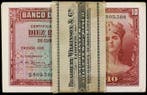 Spanje. - 89 x 10 pesetas 1935 - Pick 86a
