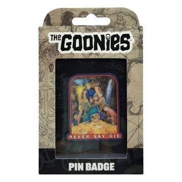 The Goonies Pin Badge 40th Anniversary Never Say Die, Ophalen of Verzenden, Nieuw