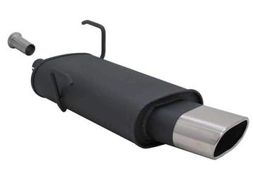 Novus sportuitlaat Peugeot 206, 206CC - 75x135mm einddemper, Auto-onderdelen, Verzenden, Nieuw