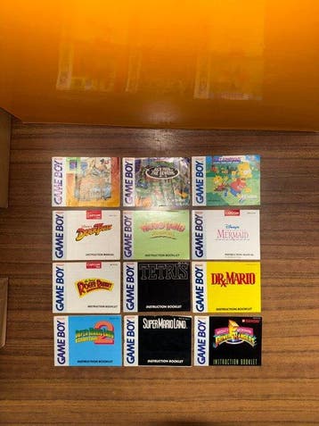 Nintendo - Gameboy Classic - Game Boy Nintendo lotto 12, Nieuw