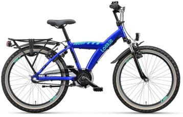 Loekie Snake jongensfiets 22 3-speed Cobalt Blauw 6+, Verzenden, Nieuw