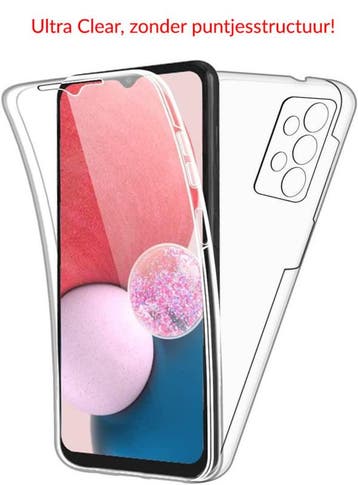 Galaxy A53 5G 360° Ultra Clear Hybrid PC + TPU Hoesje, Ophalen of Verzenden, Nieuw