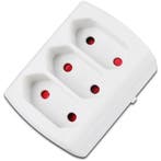 Stopcontact Splitter - Verdeelstekker - Aigi Vonkya - 3680W, Ophalen of Verzenden, Nieuw