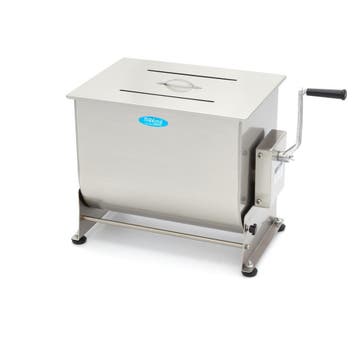 Vleesmenger 50 L - 43 Kg Vlees - Kantelbare Kom - Handmatig, Verzenden, Nieuw in verpakking, Bakkerij en Slagerij