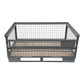 Gitterbox GB012 - halfhoog, met strippen