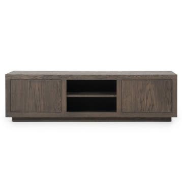 TV-Meubel Helsinki - 160cm - Bruin - 96262 - tv-meubels, Nieuw, Overige materialen