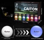 Set van 6 Glow Golfballen – LED &amp; Impact Nachtgolf, Verzenden, Nieuw