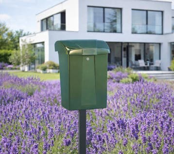 Complete set Ptt brievenbus met paal (diverse kleuren), Tuin en Terras, Nieuw