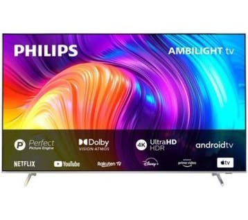 Philips 75PUS8807 - 75 Inch 4K Ultra HD Direct-LED Google TV, Ophalen, Philips, LED, 120 Hz