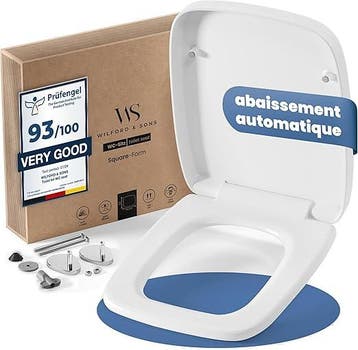 Toiletbril soft closing O vorm 37 x 44,5 cm Cosondo, Huis en Inrichting, Ophalen of Verzenden, Nieuw