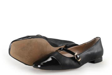 Dune London Ballerinas in maat 38 Zwart, Kleding | Dames, Schoenen, Verzenden, Zwart, Ballerina's, Zo goed als nieuw