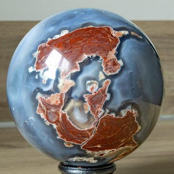 Agaat Large Quality Agate Sphere - Hoogte: 11.5 cm -