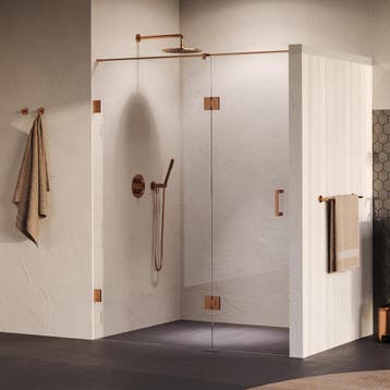 Brauer Void - Nisdeur - 2-Delig - Helder Glas - 160 x 200 cm, Ophalen of Verzenden, Nieuw, Rvs
