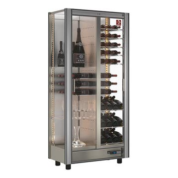 Gekoelde wijnvitrine Lt. 530 - Moduleerbaar, Verzenden, Nieuw in verpakking, Koelen en Vriezen