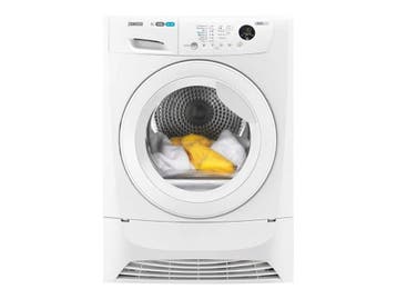 WEG=WEG: Zanussi 8KG Condensdroger ZDC8203W B Refurbished, Witgoed en Apparatuur, 6 tot 8 kg, Verzenden, Zo goed als nieuw, Voorlader