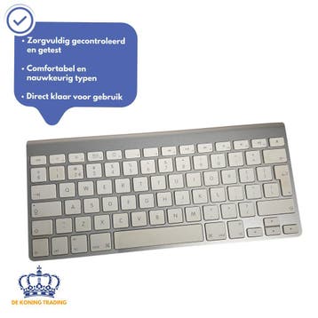 Apple A1255 | Apple Toetsenbord | Toetsenbord | Keyboard, Computers en Software, Gebruikt, Verzenden, Draadloos, Qwerty