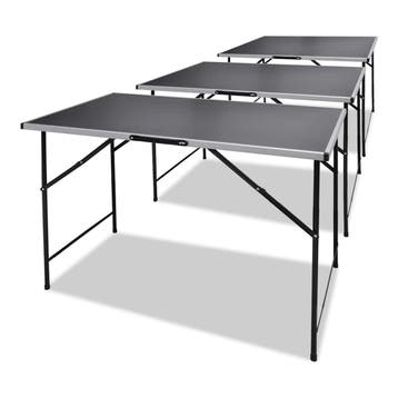vidaXL Behangtafels inklapbaar 3 st, Verzenden, Nieuw
