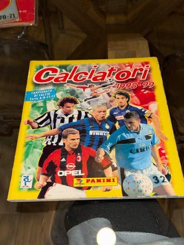 1998/99 Panini Calciatori - 1 Empty Album - Excellent (EX), Nieuw