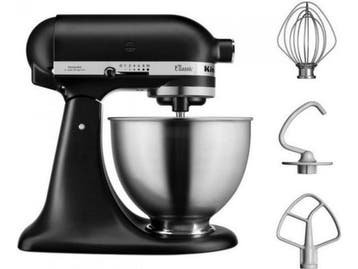 KitchenAid 5K45SSEBM Classic - Keukenmachine - 10 snelheden, Verzenden, Nieuw