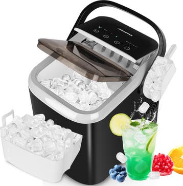 IJsblokjesmachine – 14kg/24 uur – IJsmachine - IJsblokjesmak, Verzenden, Zo goed als nieuw
