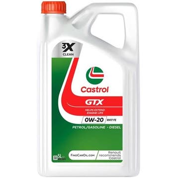 Castrol 0W20 Gtx Rn17 Fe 5L Motorolie, Verzenden, Nieuw