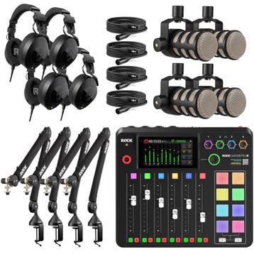 RODE Four-Person Podcasting Bundle, Ophalen of Verzenden, Nieuw, Overige typen