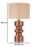 TAFELLAMP ROSENTHAL -H- CM Ø 40,5X69,5, Ophalen of Verzenden, Nieuw