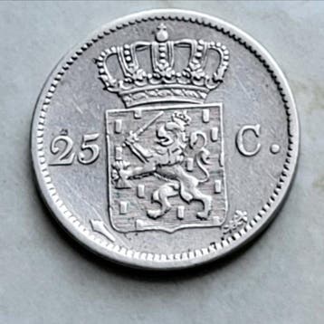 Nederland. Willem I. 25 Cent 1826 U (Zonder minimumprijs)