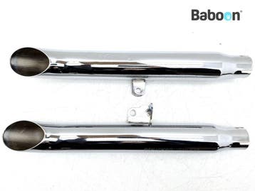 Uitlaatdemperset Origineel Harley-Davidson XL 1000 Sportster, Motoren, Verzenden, Gebruikt