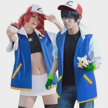 Ash Ketchum Cosplay Set - Pokémon Trainer Kostuum voor Volwa, Verzenden, Nieuw