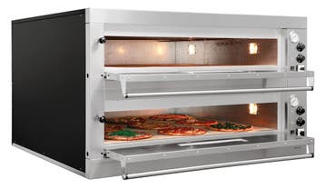 Bartscher Pizza Oven Serie ET | ET 205-2BK | 2 Kamers | 18 P, Ophalen of Verzenden, Nieuw in verpakking