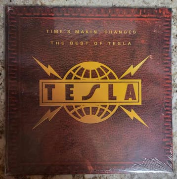 LP gebruikt - Tesla - Times Makin Changes (The Best Of..., Verzenden, Zo goed als nieuw, Overige formaten