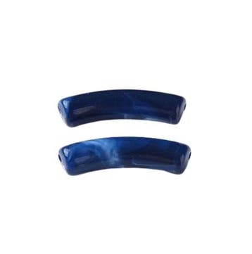 10 x Acryl kralen Imitation Gemstone Prussian Blue ca. 32..., Ophalen of Verzenden, Nieuw, Kraal