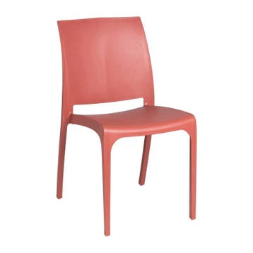Tuinstoel Sara - rood - 80x54x46 cm, Verzenden, Nieuw