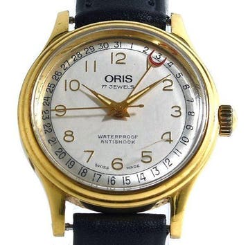Oris - ORIS Pointer Date Gold-Plated - Zonder minimumprijs -, Nieuw