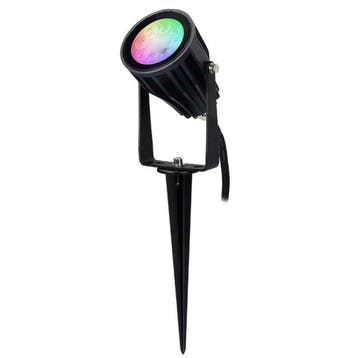 Wifi led tuinspot RGBWW 6 Watt, Overige materialen, Verzenden, Minder dan 50 watt, Staande lamp