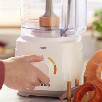 Philips Daily HR7310/00 – Foodprocessor – Wit •, Verzenden, Zo goed als nieuw