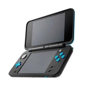 New Nintendo 2DS XL Zwart/Blauw (Nette Staat), Spelcomputers en Games, Ophalen of Verzenden, Zo goed als nieuw