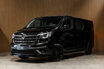 Renault Trafic 2.0 dCi 170 L2H1 DC Luxe | Marge | BTW Vrij |, Automaat, Gebruikt, Renault, Zwart
