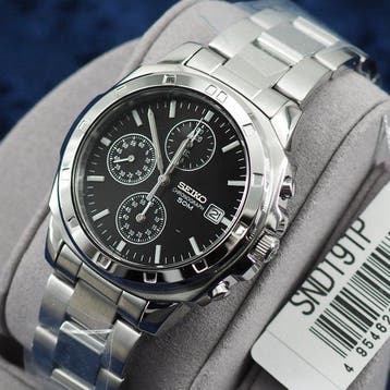 Seiko - SND191P - Zonder minimumprijs - SND191P - Heren -