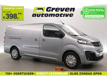 Opel Vivaro-e 75 kWh L3H1 | Snelladen | SOH 93% | Airco |, Automaat, Elektrisch, Opel, Nieuw