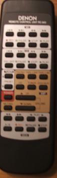Afstandsbediening Denon rc-843, Ophalen of Verzenden, Nieuw, Origineel
