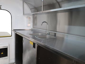 Food Trailer 220 cm Basis - Mobiele Verkoopwagen / Foodtruck