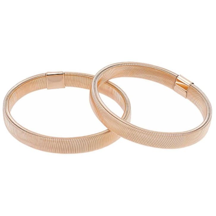 Fako Bijoux - Mouwophouders - Premium - Metaal - 20cm - Rosé, Sieraden, Tassen en Uiterlijk, Overige Accessoires, Verzenden