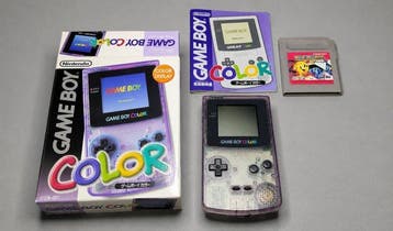 Nintendo - Gameboy Color - Game Boy Color (Clear Purple) -, Nieuw
