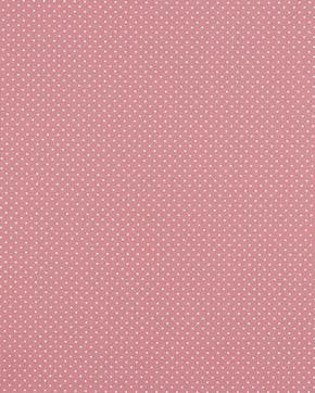 Poplin Katoen Petit Dots Rose, Nieuw, Roze